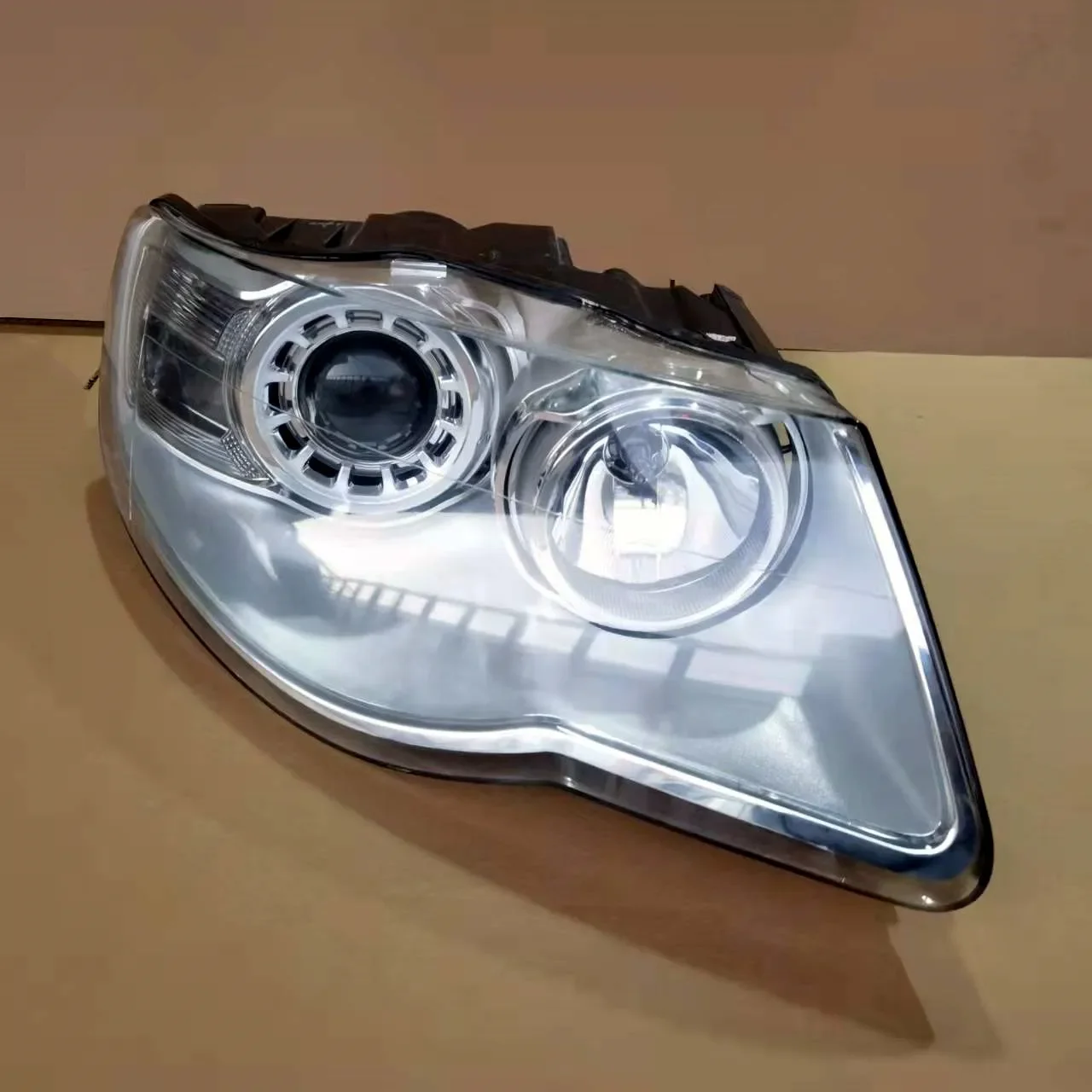 

Передняя светодиодная фара дневного света DRL дальнего света для Volkswagen vw touareg 2008 Автомобильные лампы