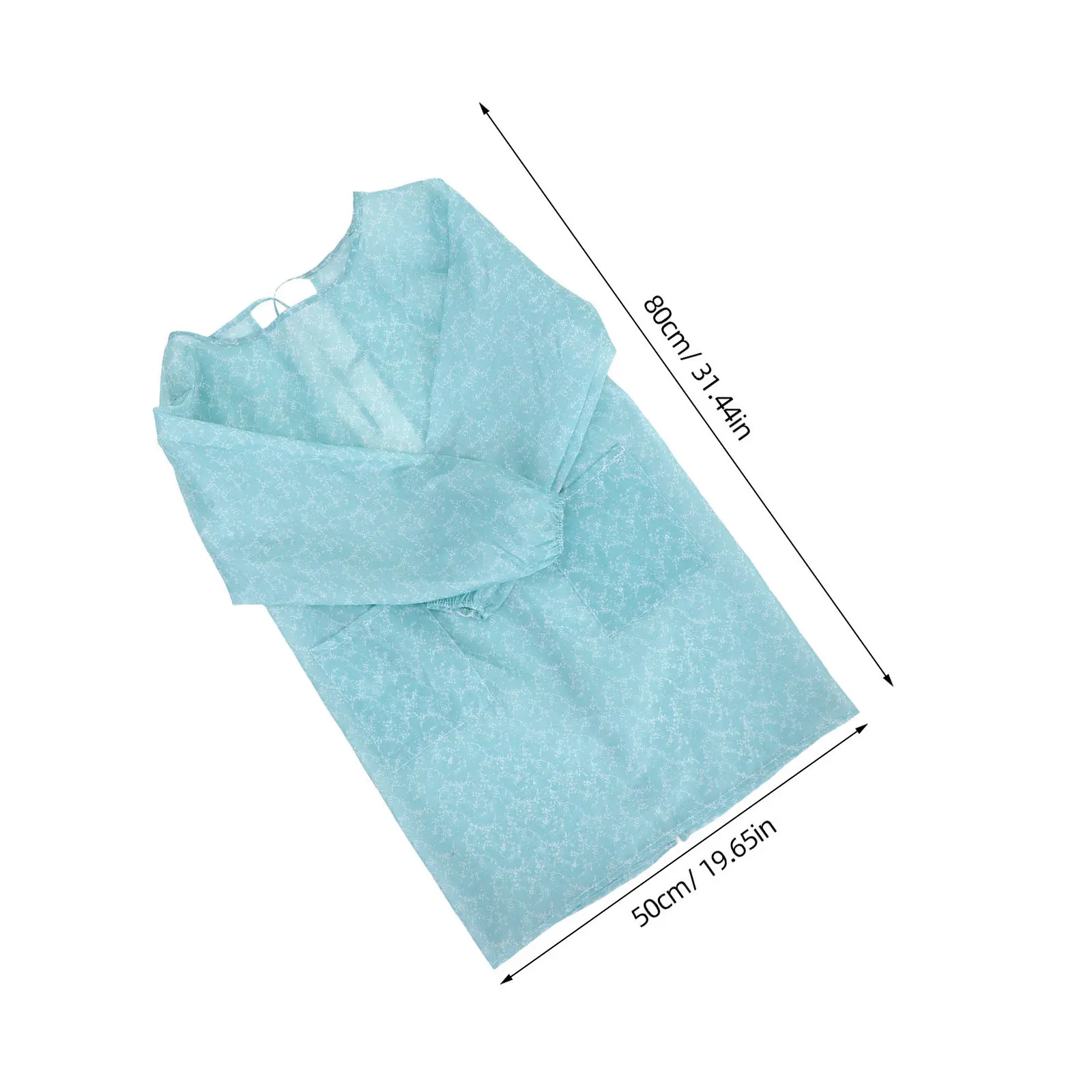 Grembiule da Cucina Impermeabile Blu Resistente per Lavori Domestici, Cucina, Ristorante, Fabbrica, Giardino, Pittura, Officina