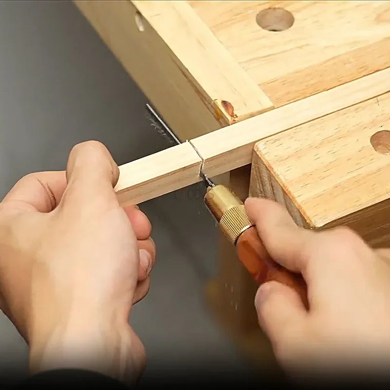 

Деревообработка, мини-ручная пила с деревянной ручкой, ручная карманная прецизионная съемная бытовая пила для резки плоской резки своими руками