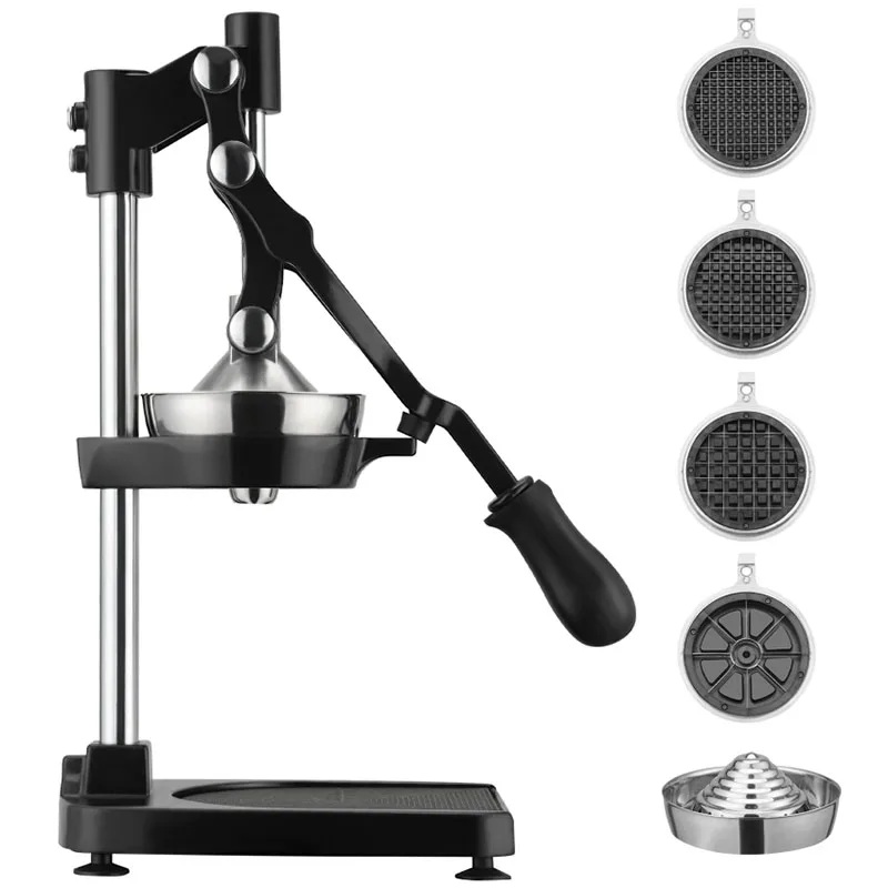 Hand Press Fry Cutter Commercial Grade Potato Slicer Stainless Steel Professional Manual Juicer