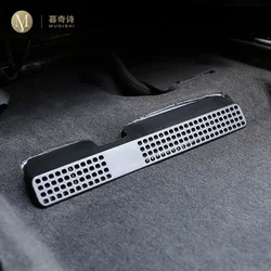 MUQSHI Car Interior rear seats Air conditioning vent protection cover dust and noise prevention For Audi A4 B8 B9 A5 2009-2026