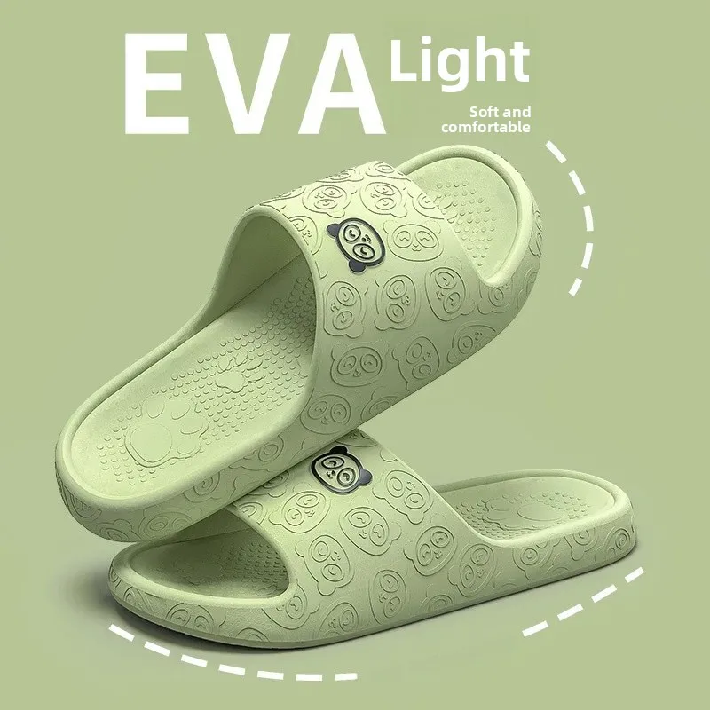 

EVA Home Slippers for Men And Women Summer Anti-Slip Bathroom Use Comfortable Thick Bottom Sandals Couple Slippers Fresh Smellin