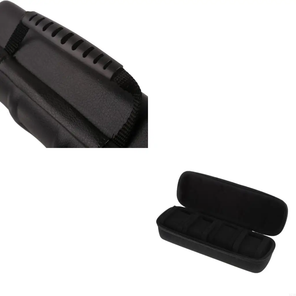 

Жесткая коробка для часов с 4 слотами, портативные дорожные чехлы на молнии, рулон наручных часов, дисплей