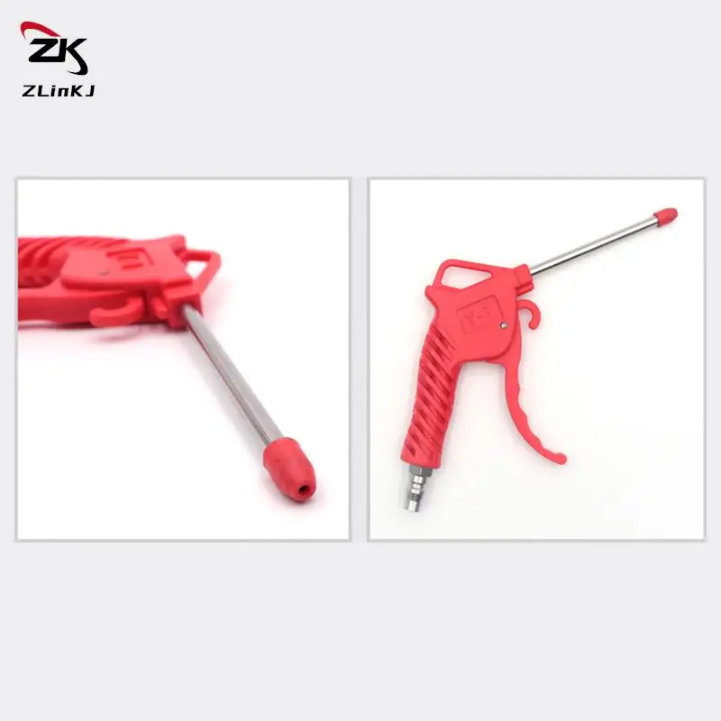 1Pcs Air Blow Gun Yellow Angled Nozzle Plastic Handle Dust Gun Air Compressor Air Pump Good Quality