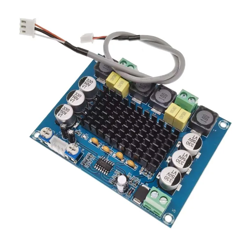 XH-M543 TPA3116D2 فئة D مكبر للصوت لوحة تركيبية 2x120 واط ستيريو الصوت الرقمي الطاقة ثنائي القناة مكبر للصوت للمنزل المتكلم لتقوم بها بنفسك #1