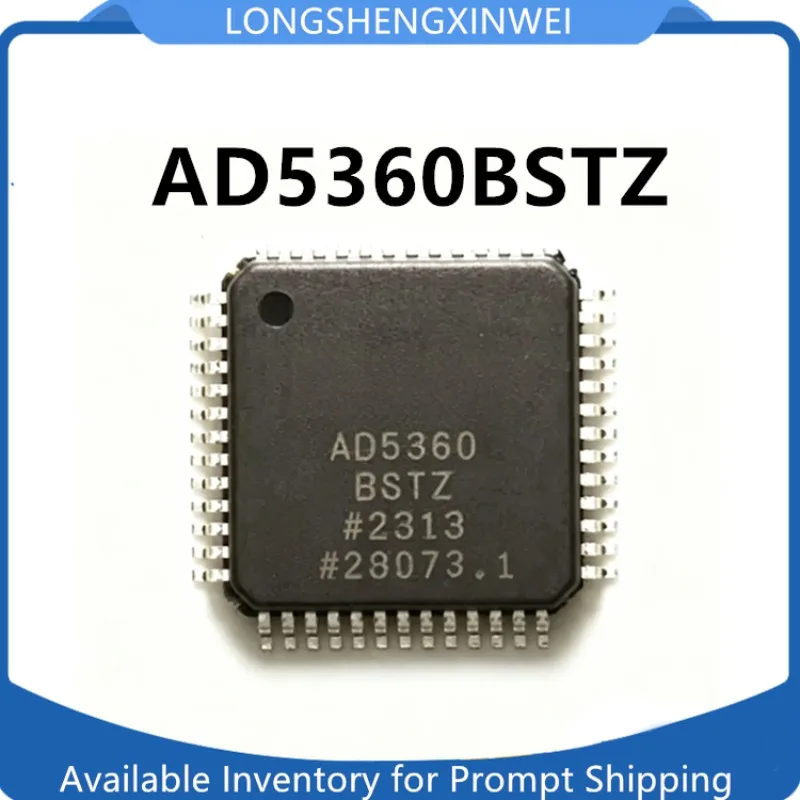 1PCS New AD5360BSTZ QFP52 Embedded Digital To Analog Converter Chip Original in Stock