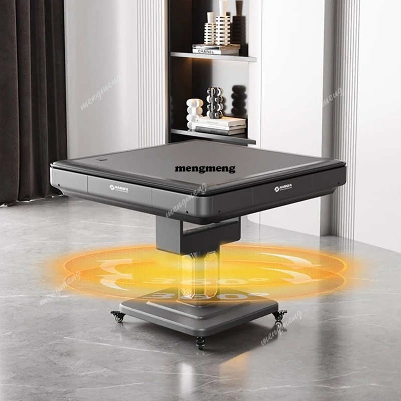 

Nordic Creative Mahjong Table Modern Automatic Shuffling Foldable Mahjong Table Simple Home Furniture Comedor 4 Sillas