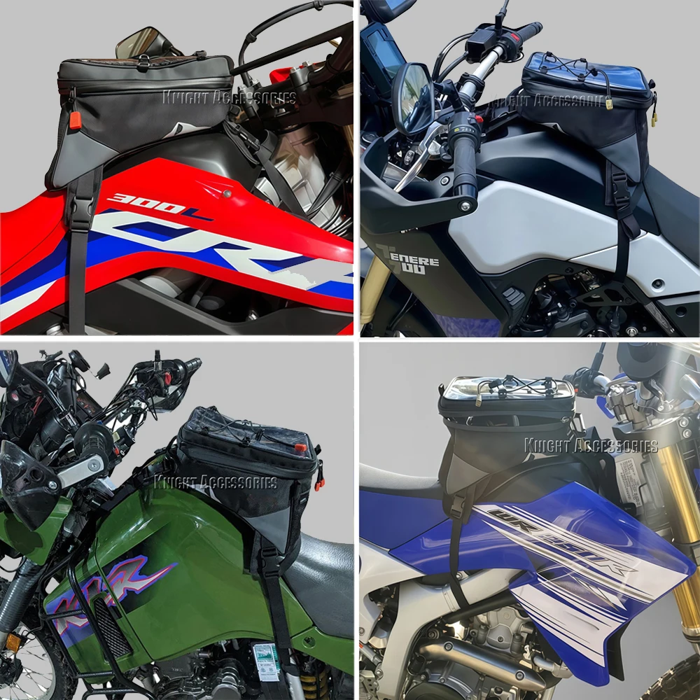 Motorcycle Waterproof Fuel Tank Bag Logo 6L Tool Bag Accessories Motorbike Tool Bog Luggage Carrie Top Case For XT250 XT 250