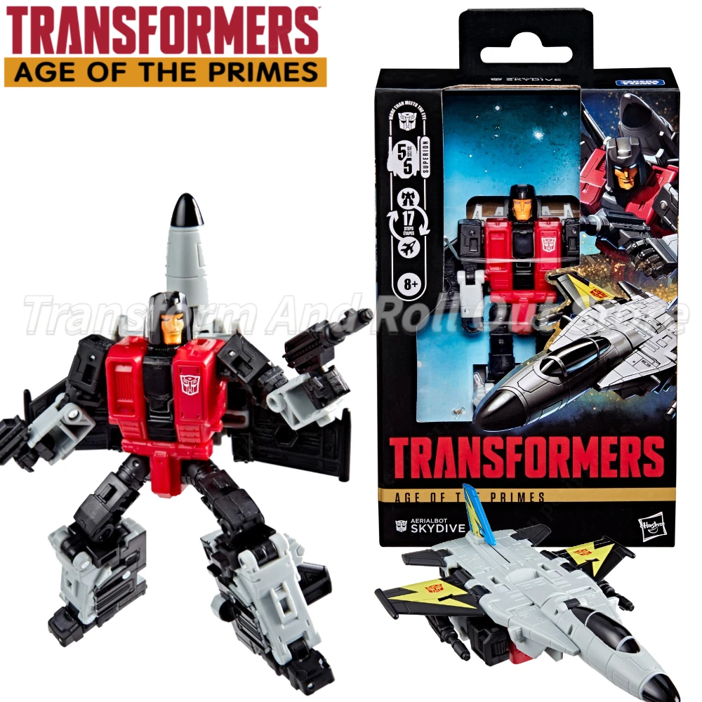 

В наличии Трансформеры Age of The Primes Deluxe Aerialbot Skydive Фигурка Модель Коллекция игрушек Подарок для хобби