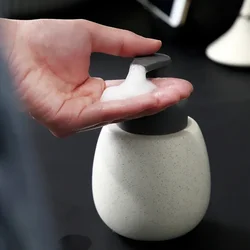 Nordic Ceramics Foam Soap Dispenser Wristband Hand Dispenser Restroom Sanitizer Bottles Bathroom Accessories Empty Pump Bottle