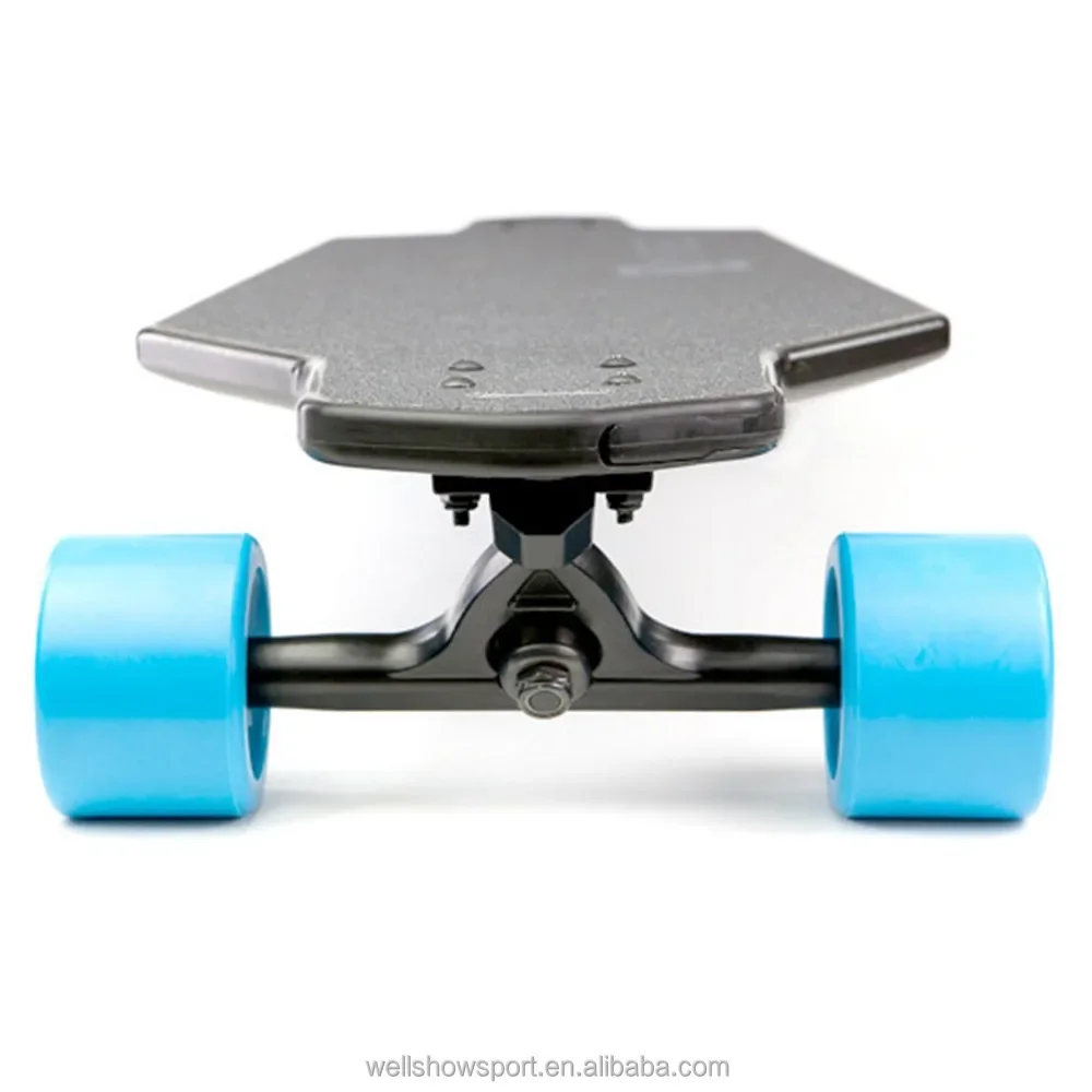 Wellshow Sport Lightest,most Advanced Carbon Fiber Electric Longboard Skateboard Controlled By Handhold Wireless Remote