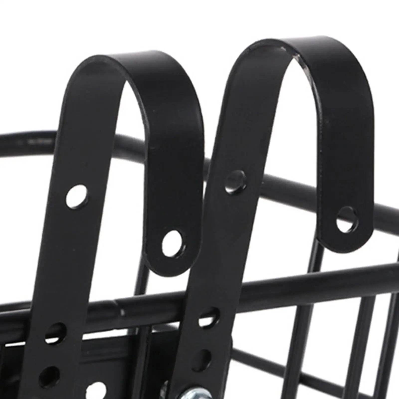 

Front Bike Basket Hook Iron Mounting Hardware Adjustable Quick Release Bracket Accessories for Bicycle Basket