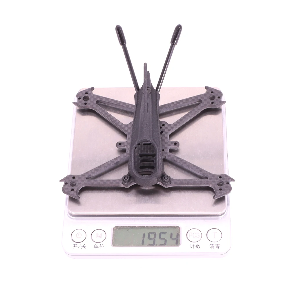 112mm Wheelbase Carbon Fiber Quadcopter Frame Kit Support  2.5Inch Propeller 1103 Brushless Motor RC FPV Toothpick Racing DIY
