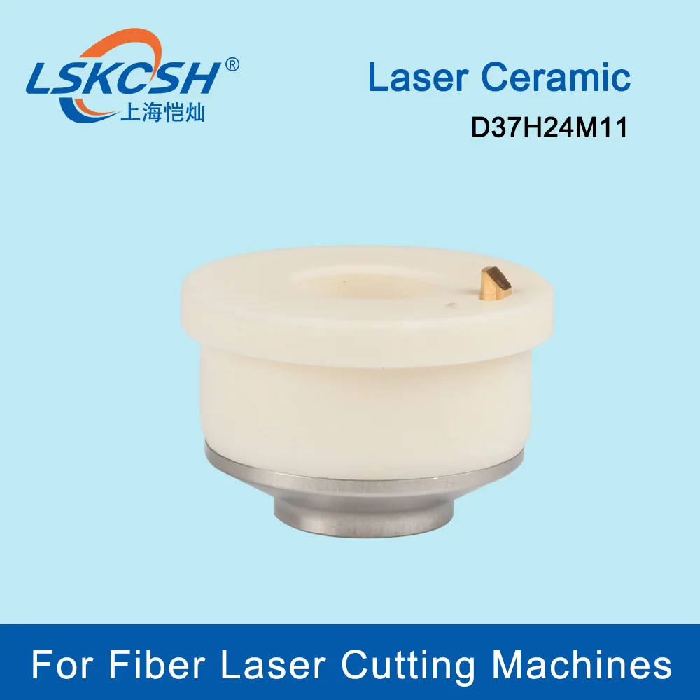 LSKCSH Fiber Laser Ceramic Dia.35mm Laser Welding Head Nozzle Holder Sensor Part of sensable H14mm for Fiber Cutting Machine