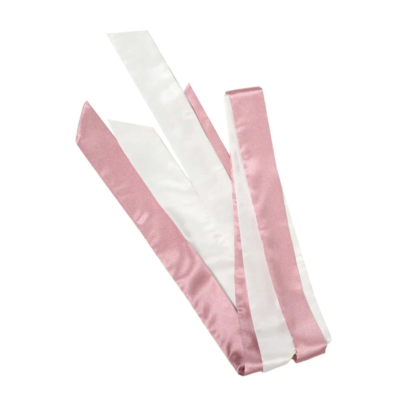 2Pcs Satin Bathrobe Waist Belt Replacement Adjustable Soft Robe Tie Strap for Women Sleepwear Kimono Lounge Spa Use