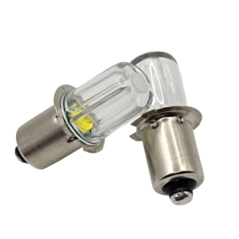 P13.5S 2.8-3V  3V 2CD cells 1W PR2 PR3 LED Lamp 3V Flashlight Replacement Bulb Torches Work Light