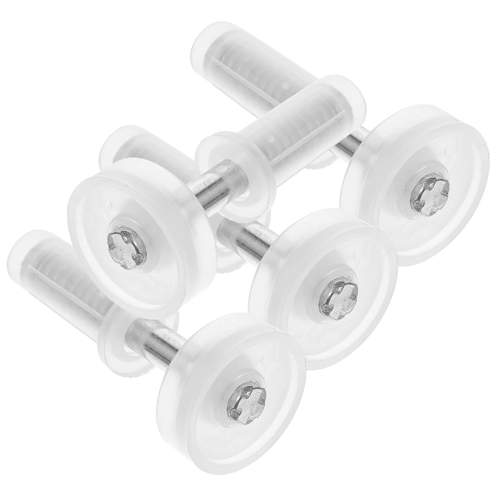 

4Pcs Bifold Door Pivot Stainless Steel Closet Door Hardware Repair Kit Heavy Duty Smooth Opening Closing for Double Folding