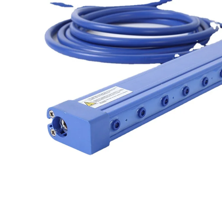 

AC high frequency ion wind rod film bag making non-woven coating machine electrostatic remover