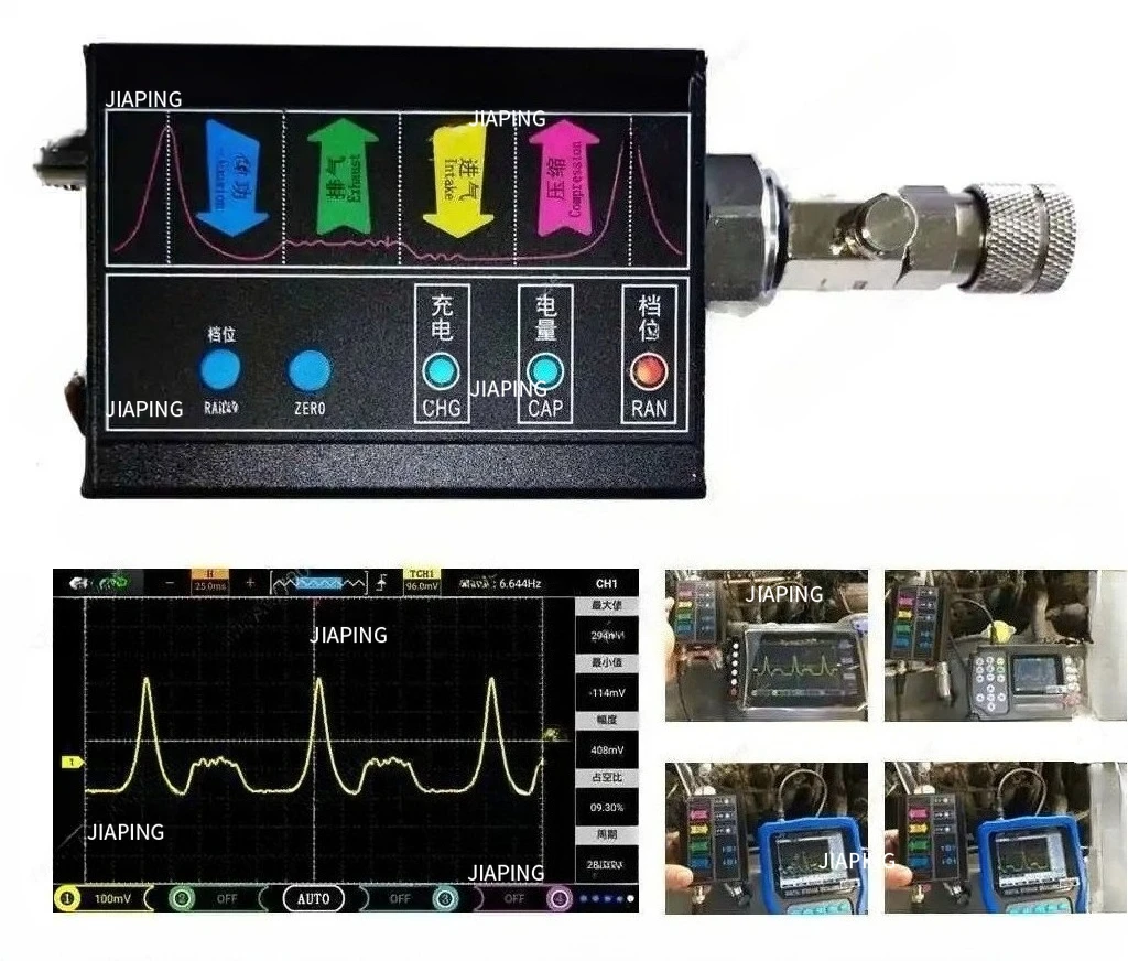 

Для всех видов осциллографа, вакуумный тест, автомобильный цилиндр, датчик давления, три шестерни, APT-100, профессиональный датчик