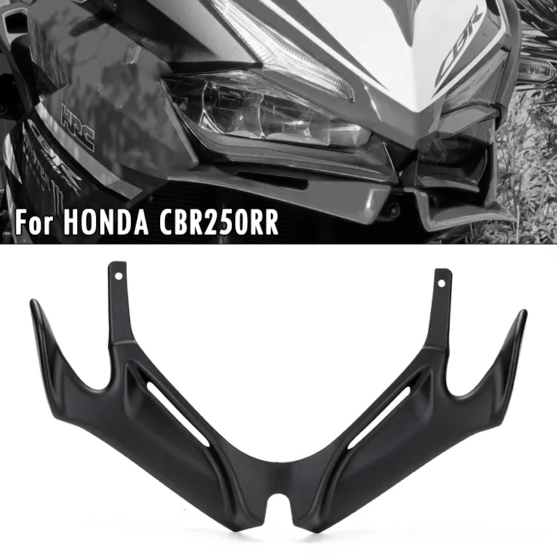 

For HONDA CBR 250RR 250 RR CBR250RR 17-25 Motorcycle Beak Nose Extension Cover Spoiler Front Winglets Fairing Aerodynamic Wing