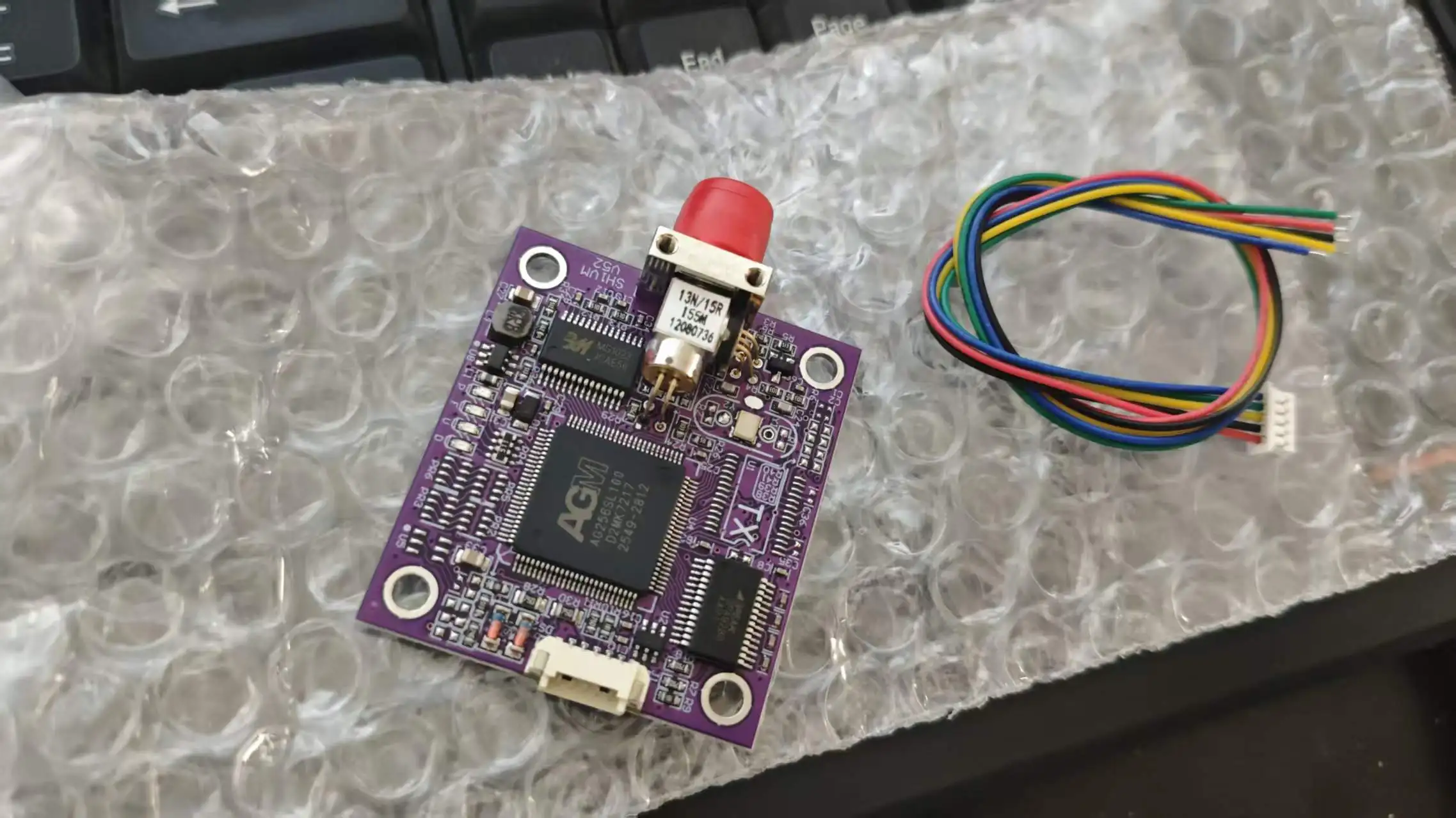 Single Mode Single Fiber Converter TX RX 1 Channel Video + UART TTL SBUS 0-20km Range 5V-28V Voltage 12V Power Used