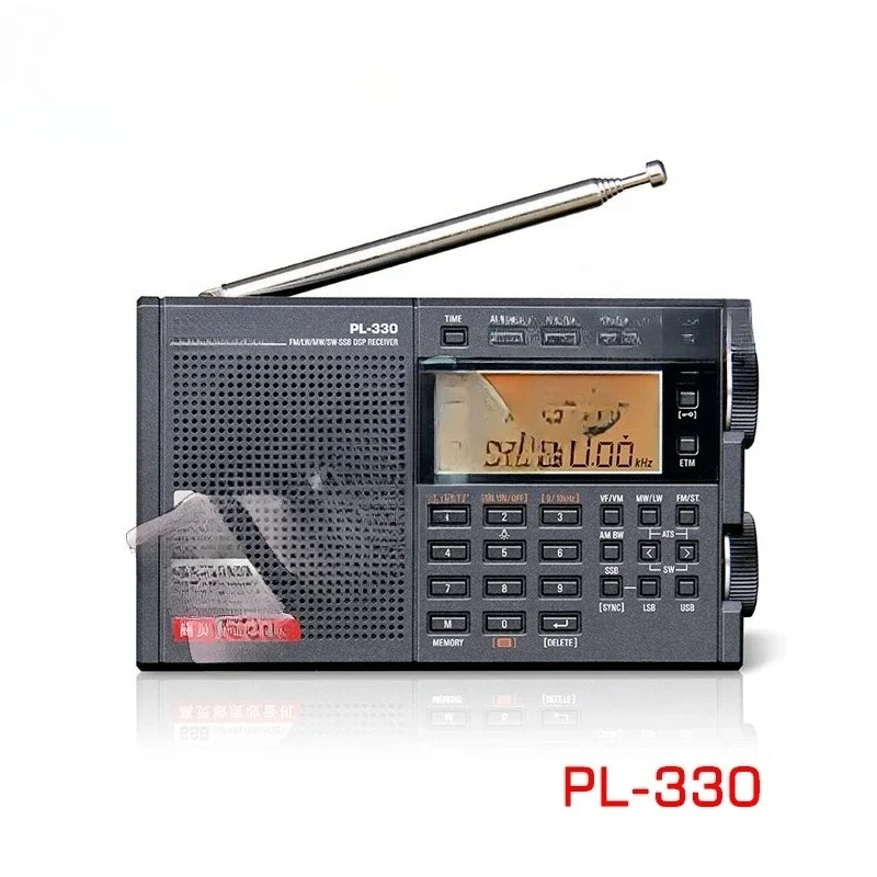 Tecsun/Desheng PL-330 FM medium and short wave single sideband digital full band DSP radio charging