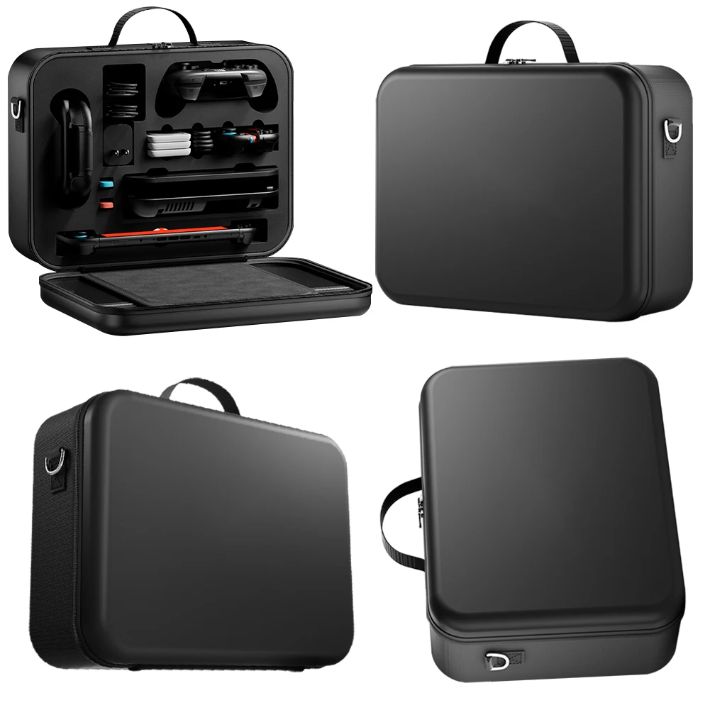 스위치 2 게임 콘솔 게임 패드 컨트롤러 운반 케이스 대용량 보관 주머니 보호 케이스 용 휴대용 보관 가방