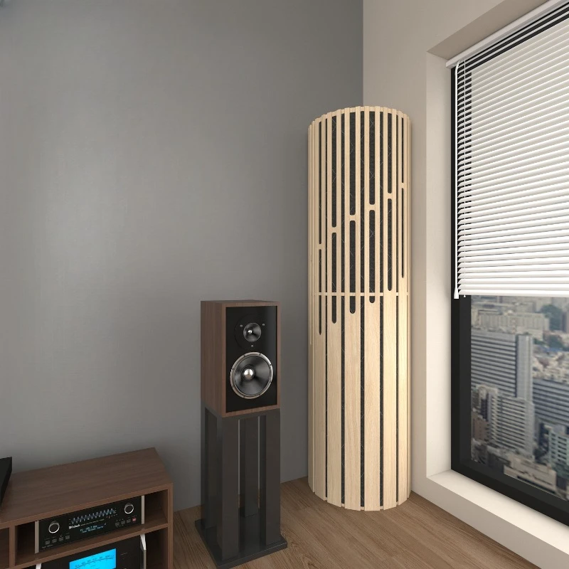 Indoor walls, home theater recording studios, test rooms, solid wood acoustic panels, low-frequency traps