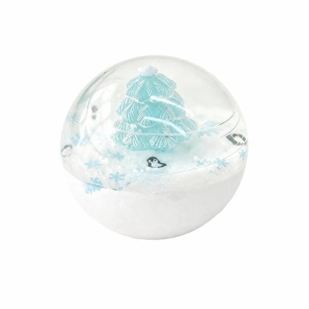 Office Transparent Christmas Squishy Squeeze Ball Xmas Tree Cute Stress Relief Fidget Unique Santa Decor Slow Rebound Adults
