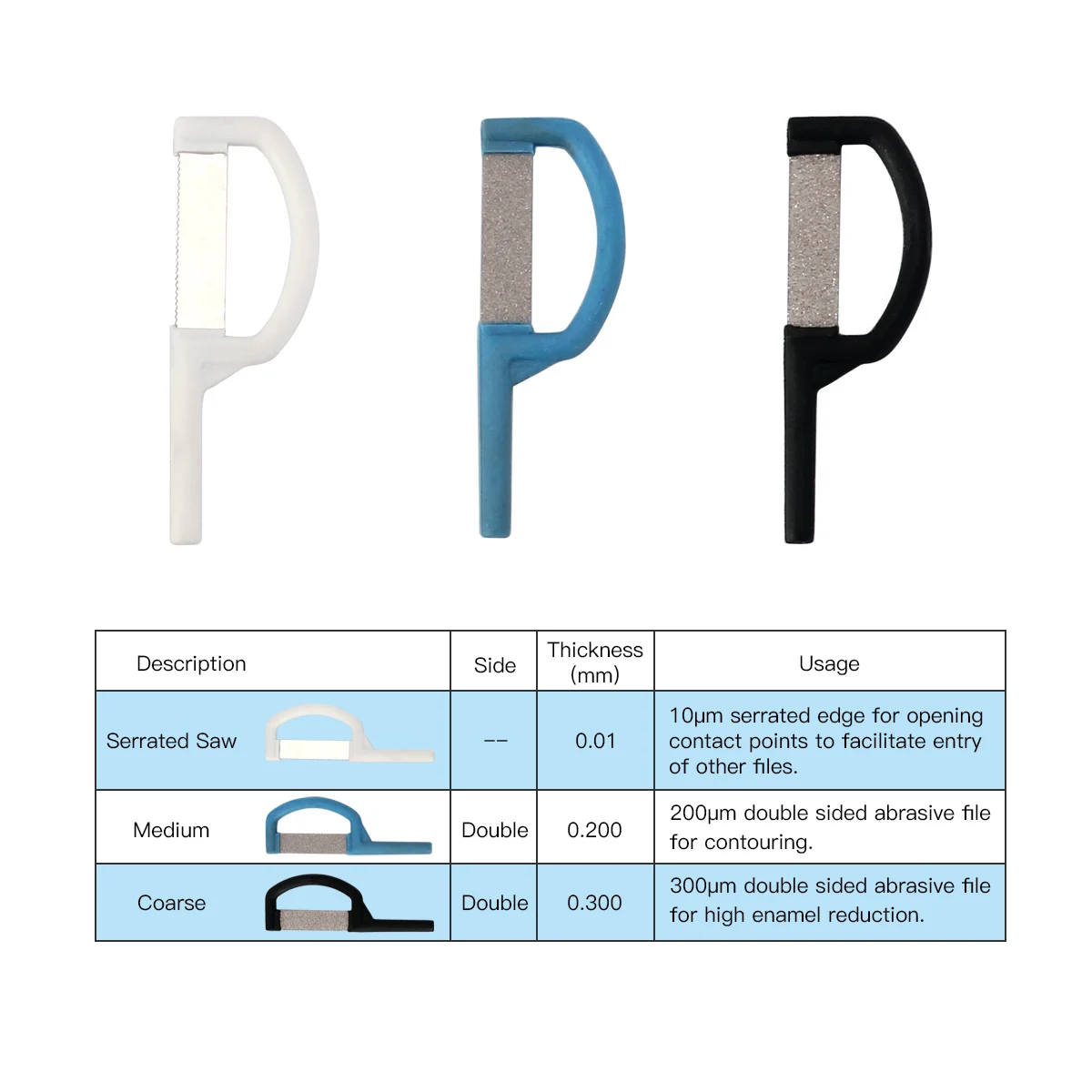 AZDENT Dental Orthodontic Interproximal Enamel Reduction IPR Automatic Strip