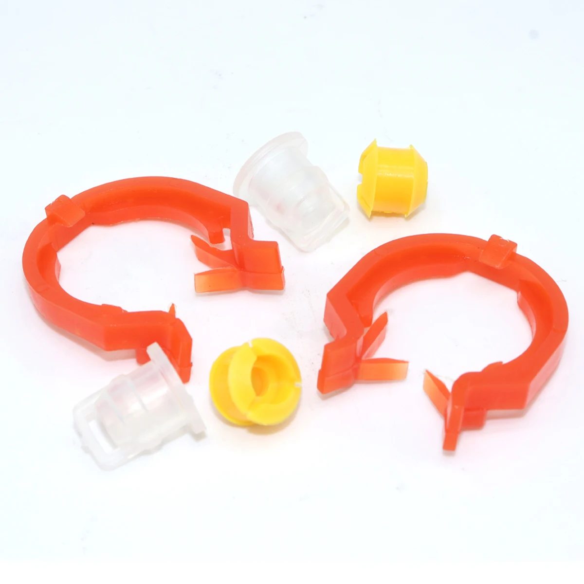 6X Tuleje linki zmiany biegów do Jeep Compass 2007-2017, głowica linki skrzyni biegów, gumowa osłona linki, klipsy mocujące do skrzyni rozdzielczej