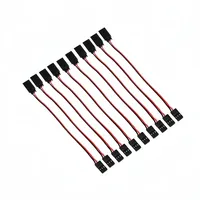 10pcs/lot 30\\60 core extension cable 10/15/20/30/50/60/90/100cm RC  airplane model servo ESC Extension line male to female