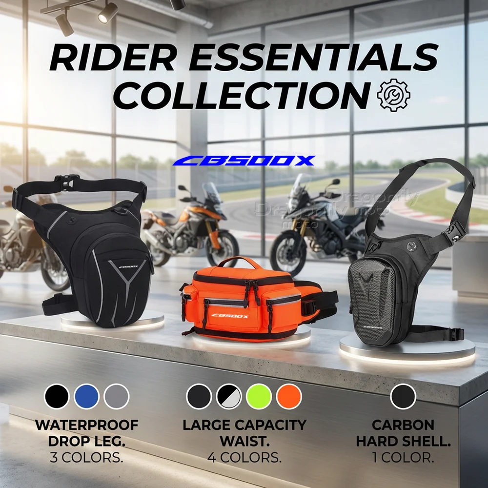 

For HONDA CB500X CB 500X CB500 X 2017-2021 2020 2019 Motorcycle Leg Bag Waterproof Rider Waist Bag Cycling Bike Crossbody Bag
