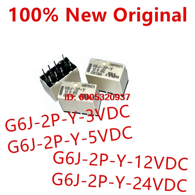 10-pecas-g6j-2p-y-5vdc-g6j-2p-y-12vdc-g6j-2p-y-24vdc-g6j-2p-y-3vdc-g6j-2p-y-45vdc-dip-8-novo-rele-de-sinal-pequeno
