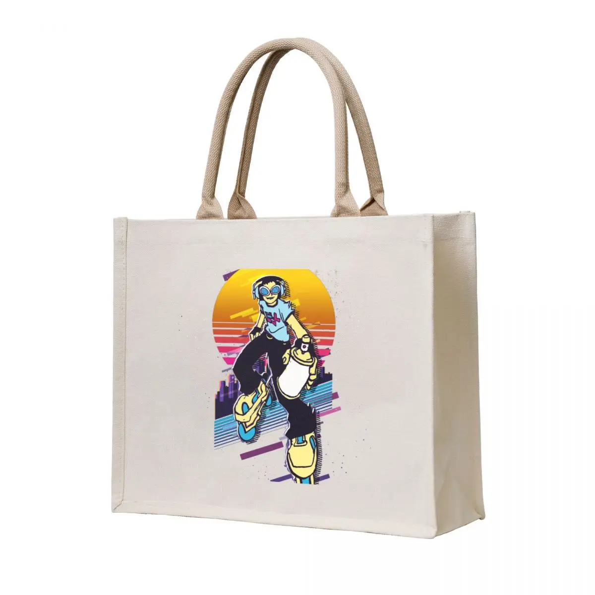 

Jet Set Radio - Beat *80s retro* Tote Bag Fabric bag cute tote bag shopping logo
