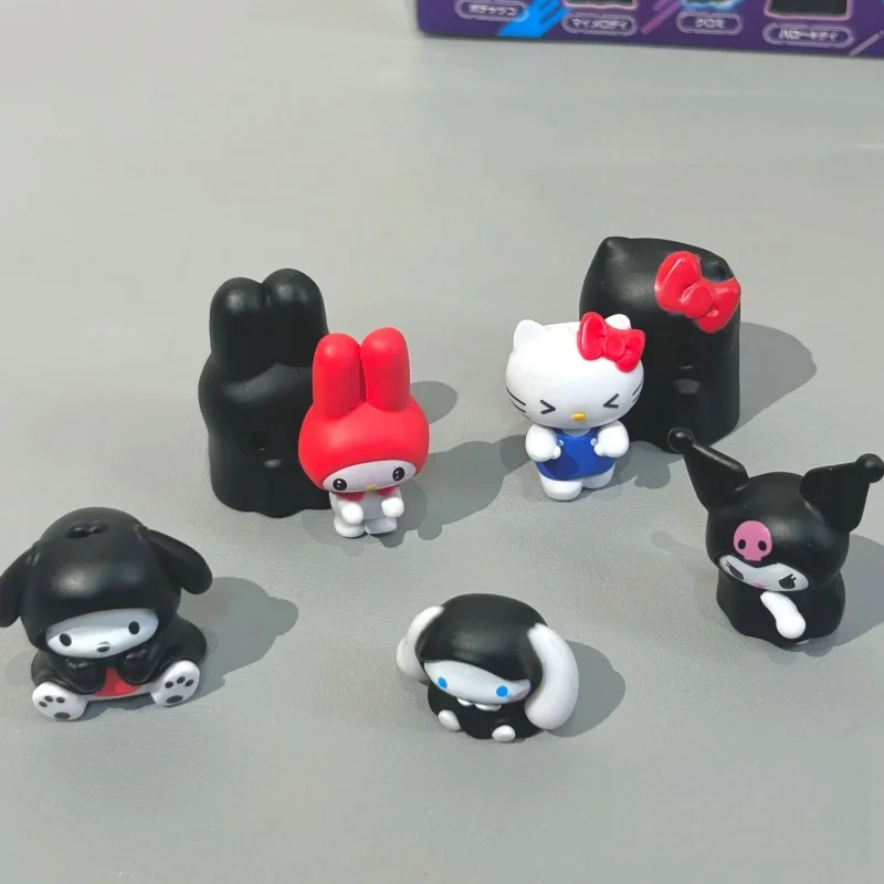 

TAKARA TOMY Day All Saints' Ghost Series Капсульные игрушки MyMelody Kuromi Pochacco Cinnamoroll Hello Kitty Фигурка Куклы Игрушки