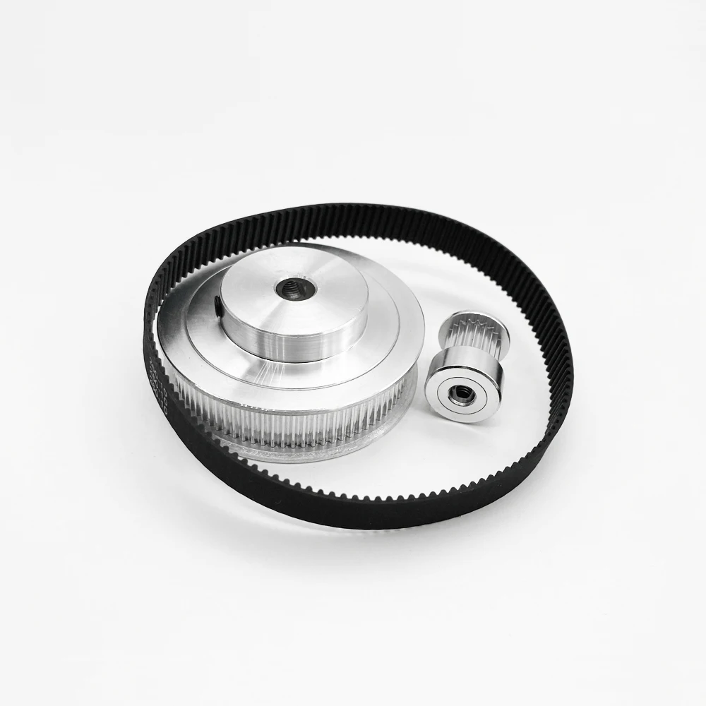 Timing Pulley Gt2 80 Teeth 20 Teeth Speed Reduction 4:1/1:4 3d Printer Aperture 3-16mm Belt Width 10mm Tensioning Wheel