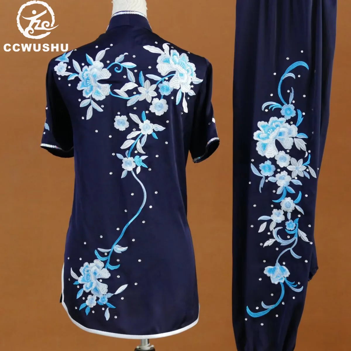 Tailor-Made Clothing for Martial Arts Competition, Embroidered Clothing, Wushu, Taichi, Taiji, Changquan Uniform CCWUSHU