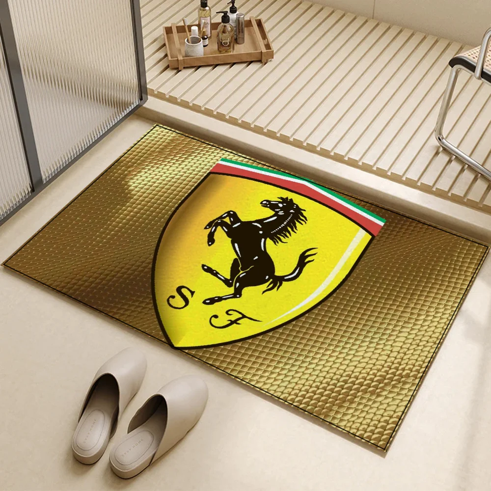 Modern Home Decoration Accessories Ferraris Front Door Mat for Hallway on the Floor Mats Things to the House Cute Room Decor