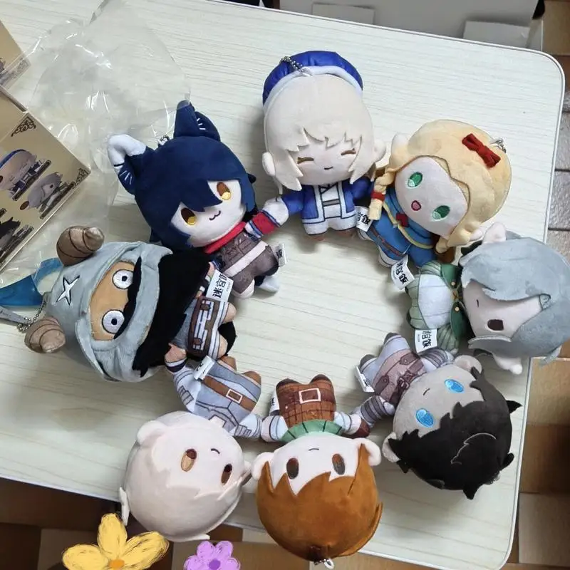 original Dungeon Meshi Hand In Hand Magnetic Plush Pendant Pumki Surrounding Dolls Marussil Kawaii Anime Peripheral Gift