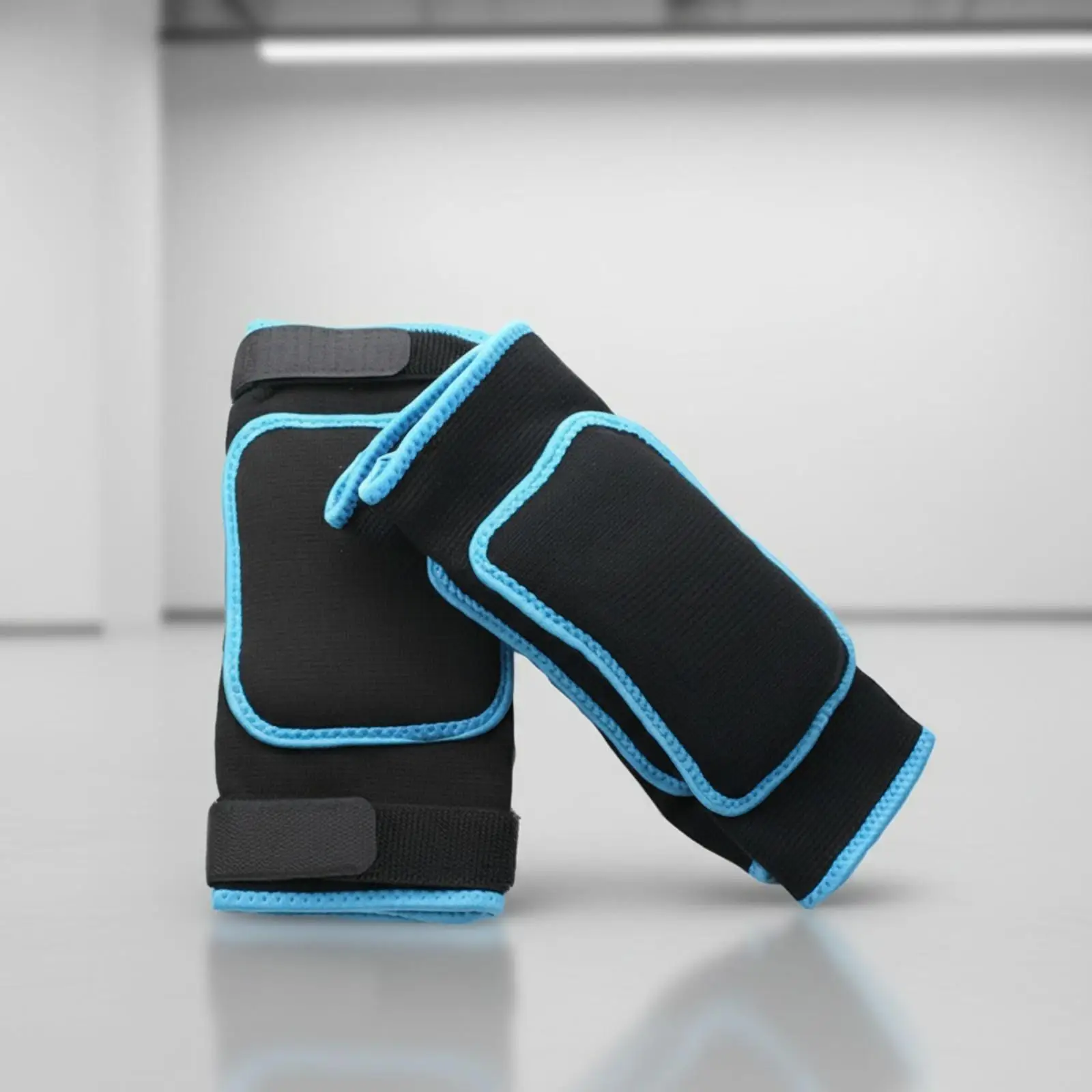Knee and Elbow Protector Combo for Skating Fitness Activities Cushioned Nylon Straps Personalized Fit