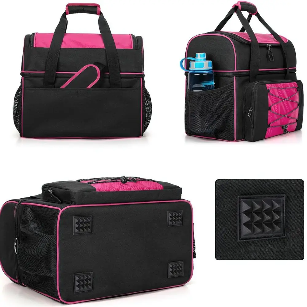 Professional Bowling Ball Carry Bag With Shoe Pouch Large Capacity Sport Backpack For Unisex Training Match Outdoor Equipment