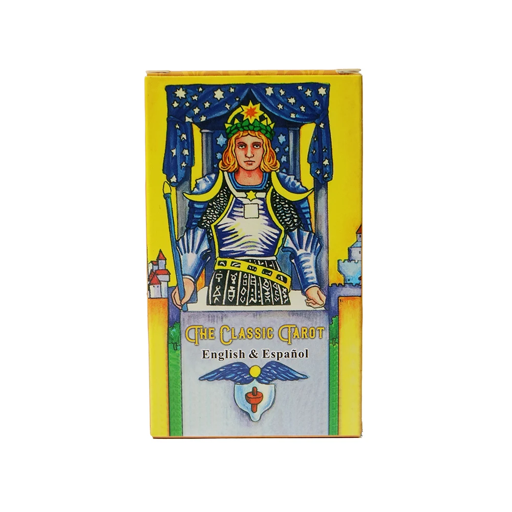 Tarot Cards In Spanish.with Guide Book.tarot Cards For Beginners. English,Spanish Board Game