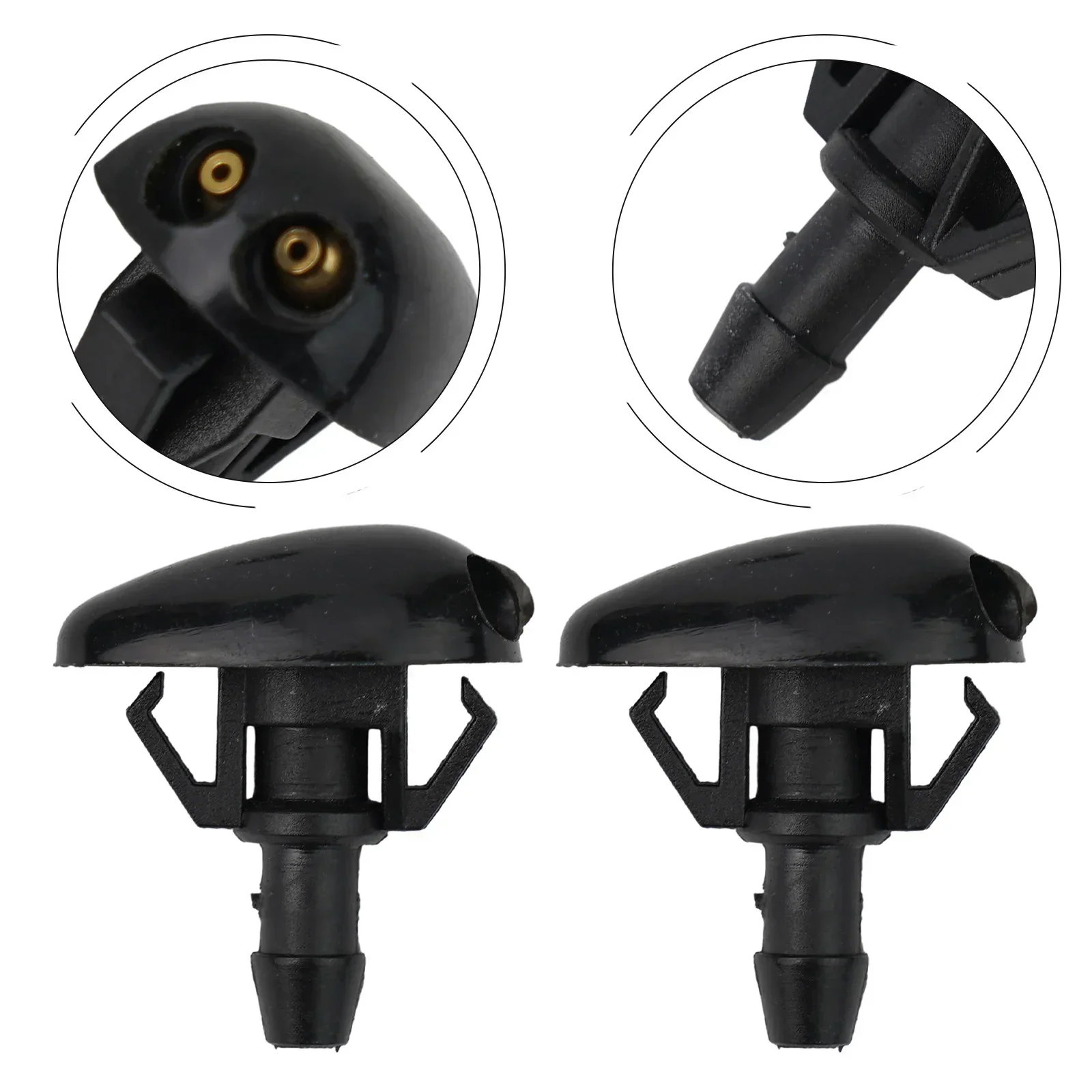 2pcs Car Wiper Nozzle For Nissan Navara D22 D40 For Sentra B15 For Pathfinder R50 For X-Trail T30 For Isuzu D-Max RA, RC 289313S