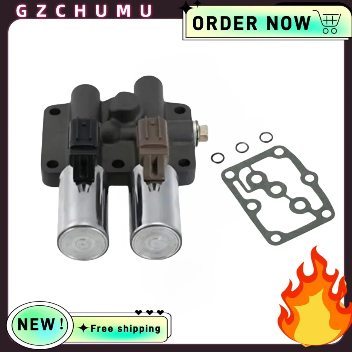 

Transmission Dual Linear Shift Solenoid OEM 28250-P6H-024 28250P6H024 for Honda Accord 1998-2007 Odyssey 98-06