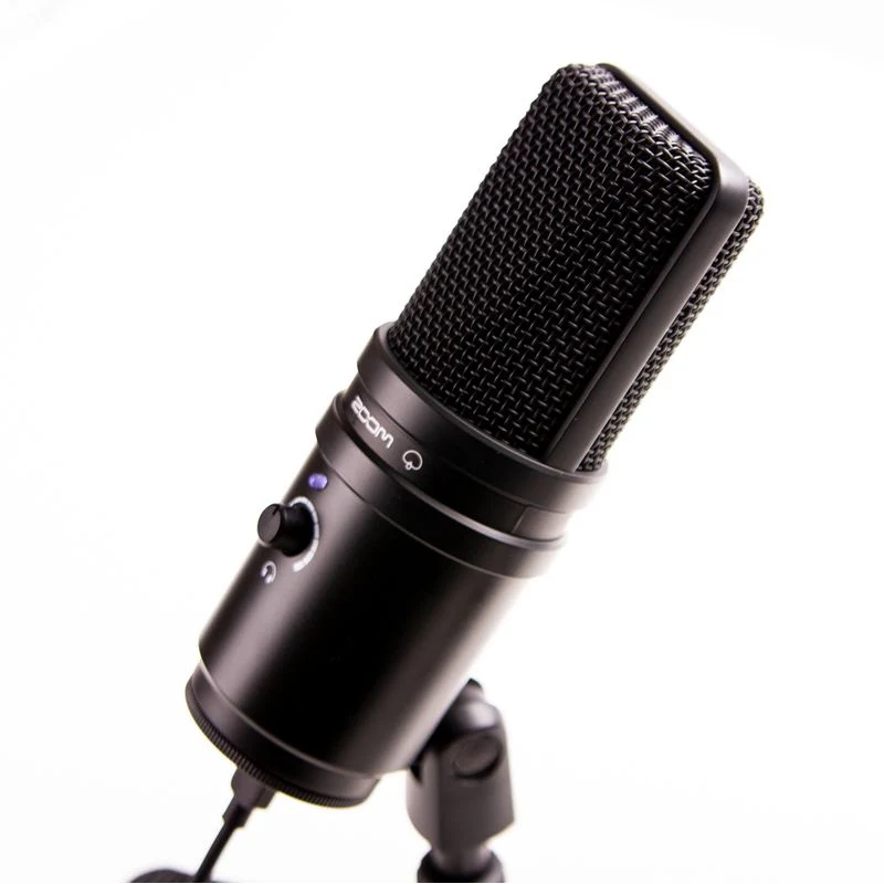 ZOOM ZUM-2 Podcast Mic Pack, Podcast USB Microphone, Headphones, Tripod, Windscreen, USB Cable, For Recording, Music, Voice-Over