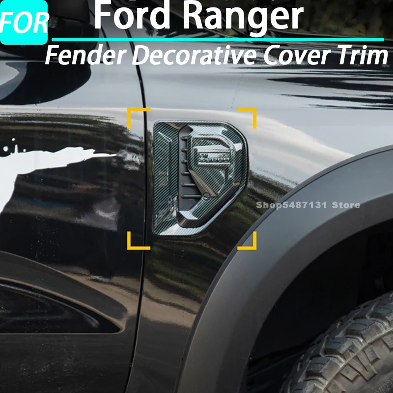 

Декоративная накладка на крыло автомобиля, модификация боковых маркеров кузова для Ford Ranger, внешние аксессуары 2023 2024 2025