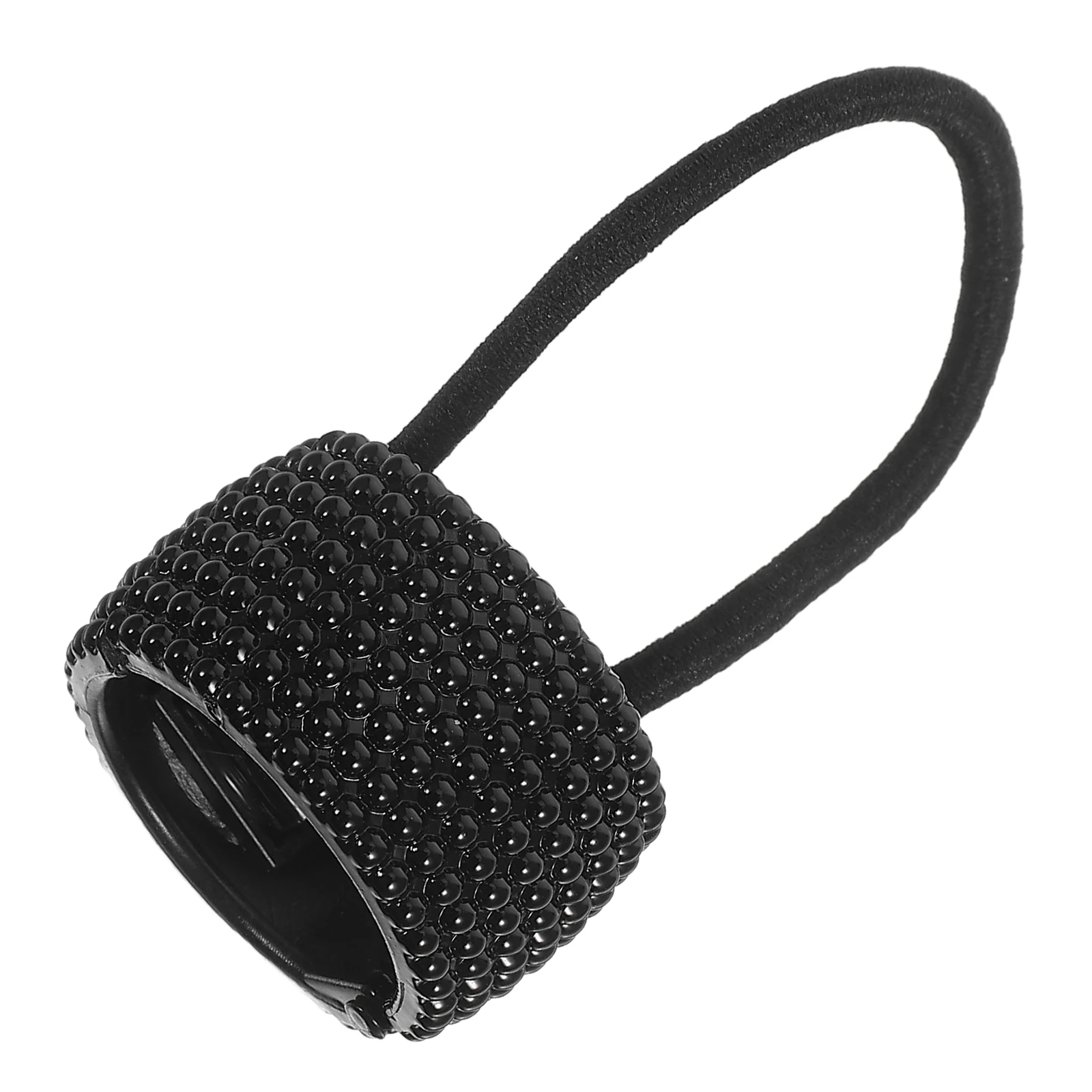 

Ponytail Cuff Hair Band Punk Fashion Accessory For Women Girls Elastic Holder Stylish Tie Durable Party Daily Wear One Size Fits