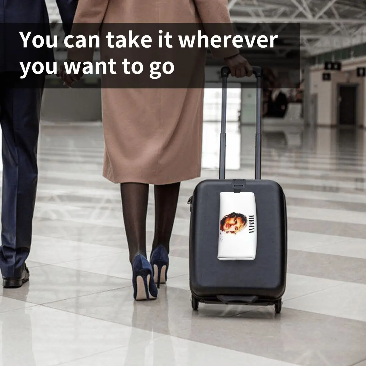 حقيبة مكياج مضحكة من أوين ويلسون، منظم مستحضرات التجميل، مجموعة أدوات التخزين، حقيبة مستحضرات التجميل للنساء، مقلمة للسفر