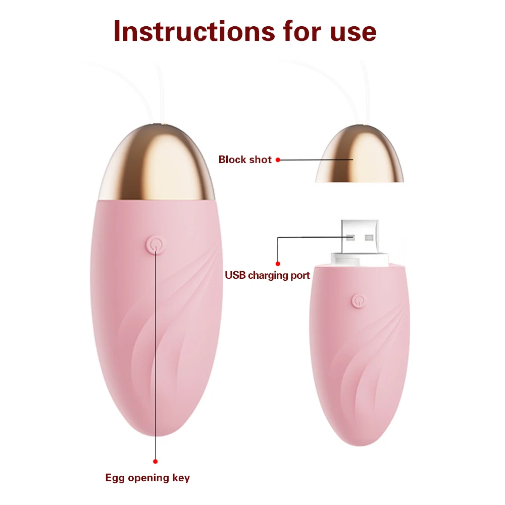 USB Charging 10 Speed Vibrator for Women Clitoris Stimulator Kegel Ball Egg Bullet Sex Toy Masturbator view 5